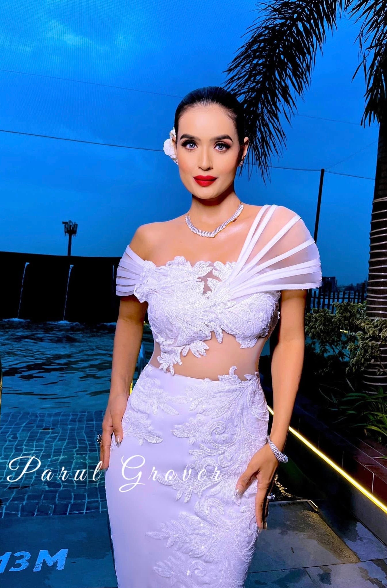 Dress with Sequin Detailing