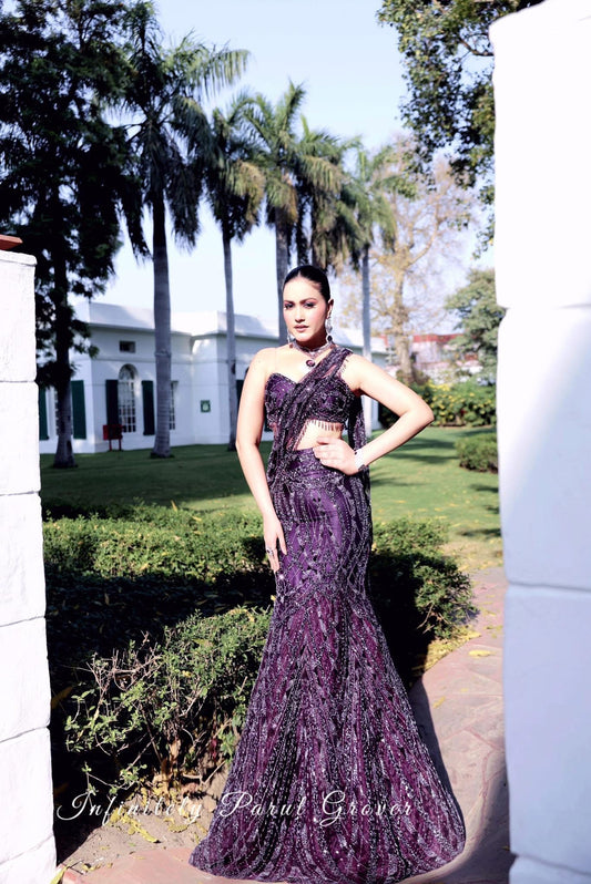 Deep Purple Dress