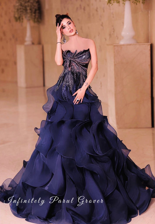 Midnight Blue Gown
