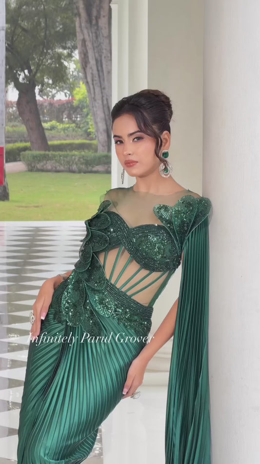 Emerald Green Dress