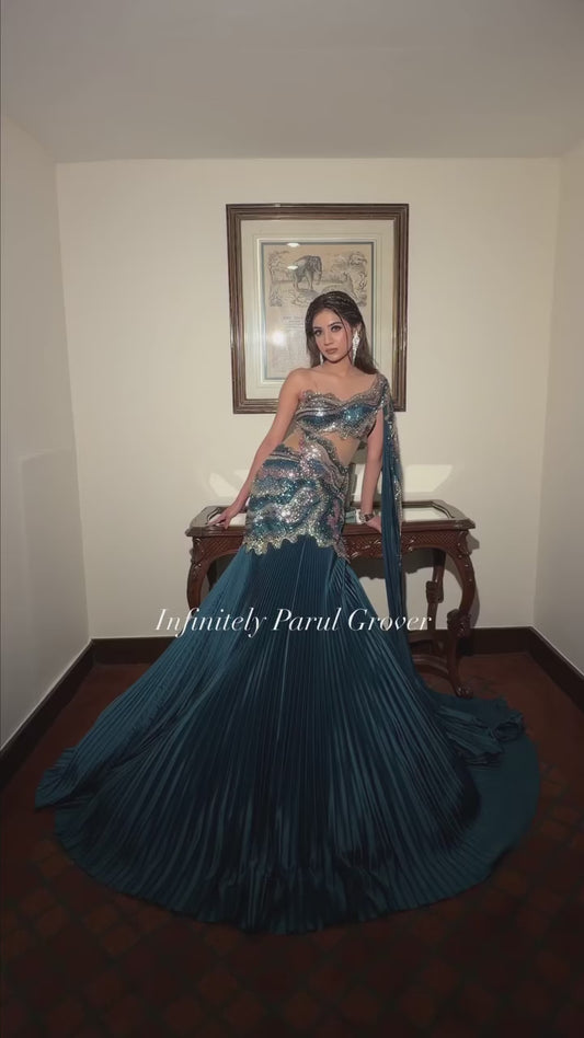 Teal Gown